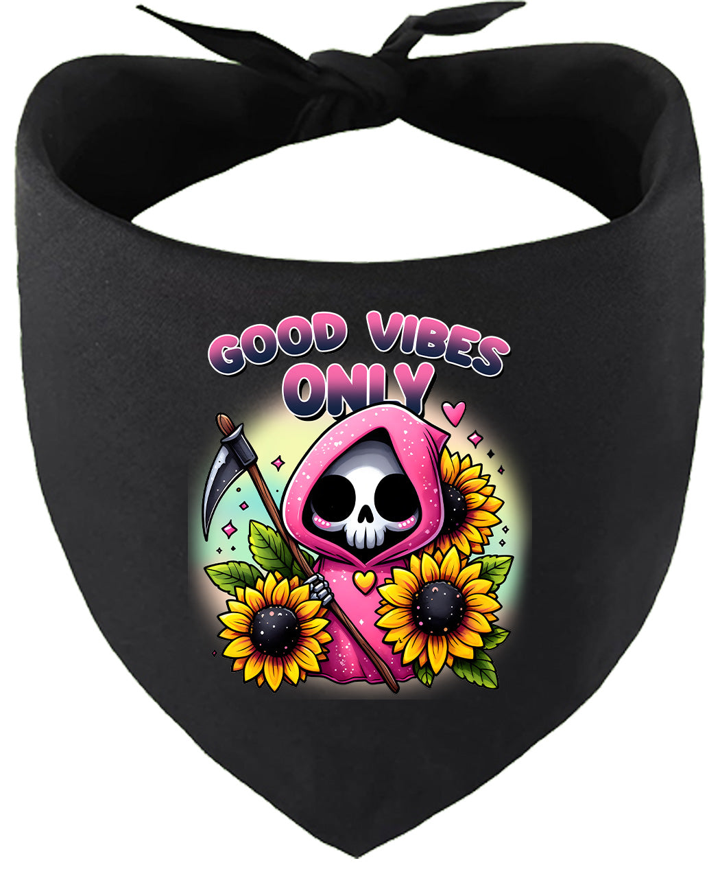 Sunflowers and Scythes Pet Bandana