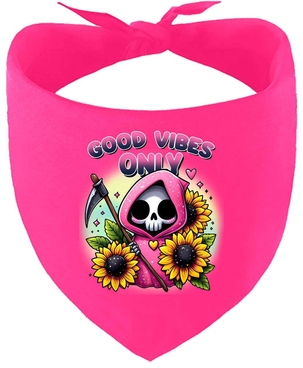 Sunflowers and Scythes Pet Bandana