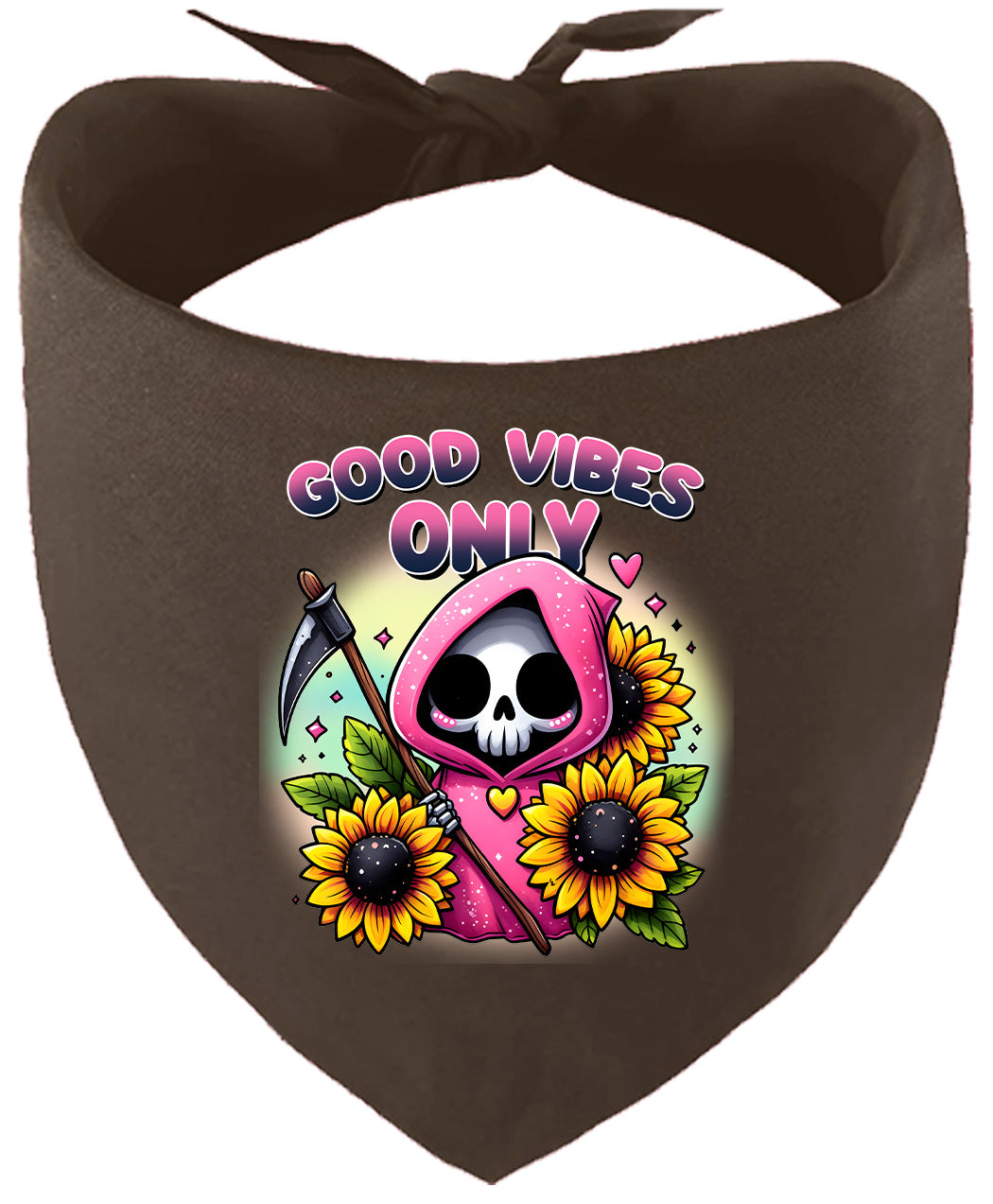 Sunflowers and Scythes Pet Bandana