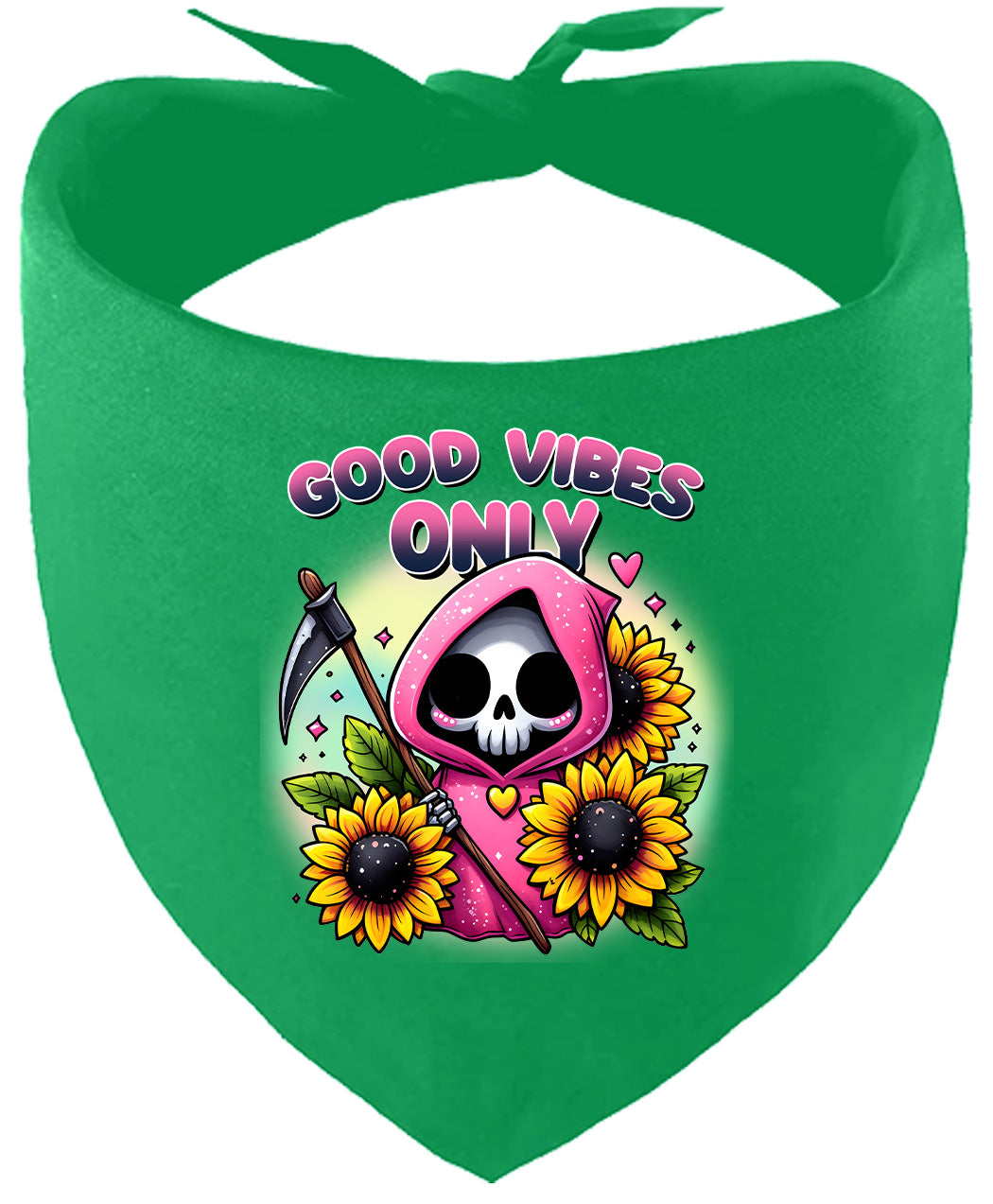 Sunflowers and Scythes Pet Bandana