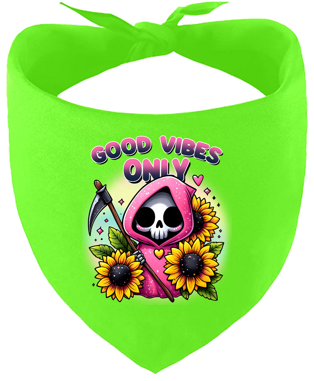 Sunflowers and Scythes Pet Bandana