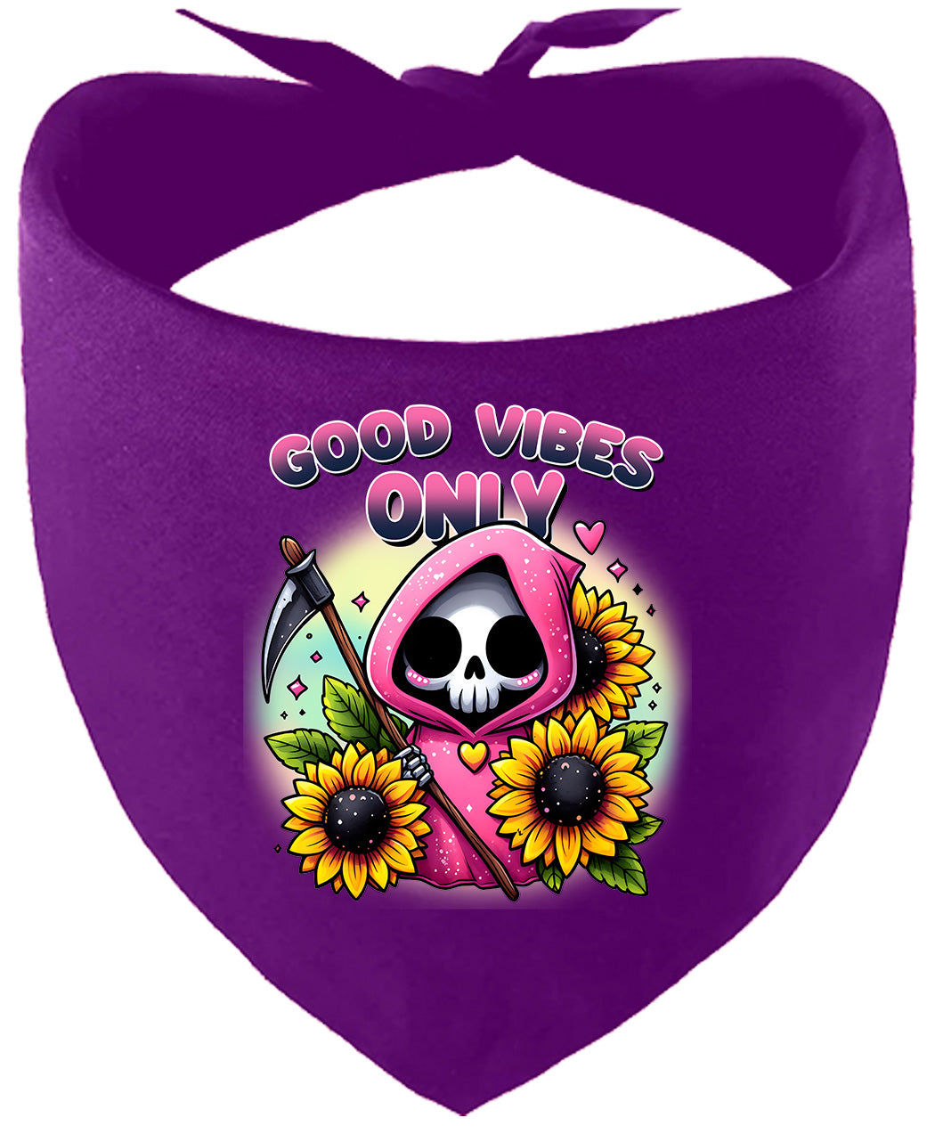 Sunflowers and Scythes Pet Bandana