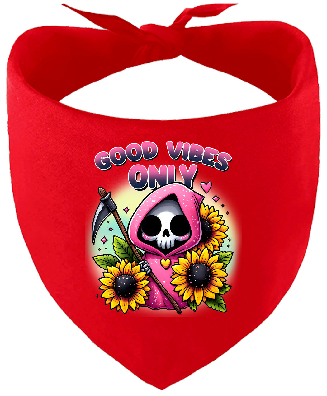 Sunflowers and Scythes Pet Bandana