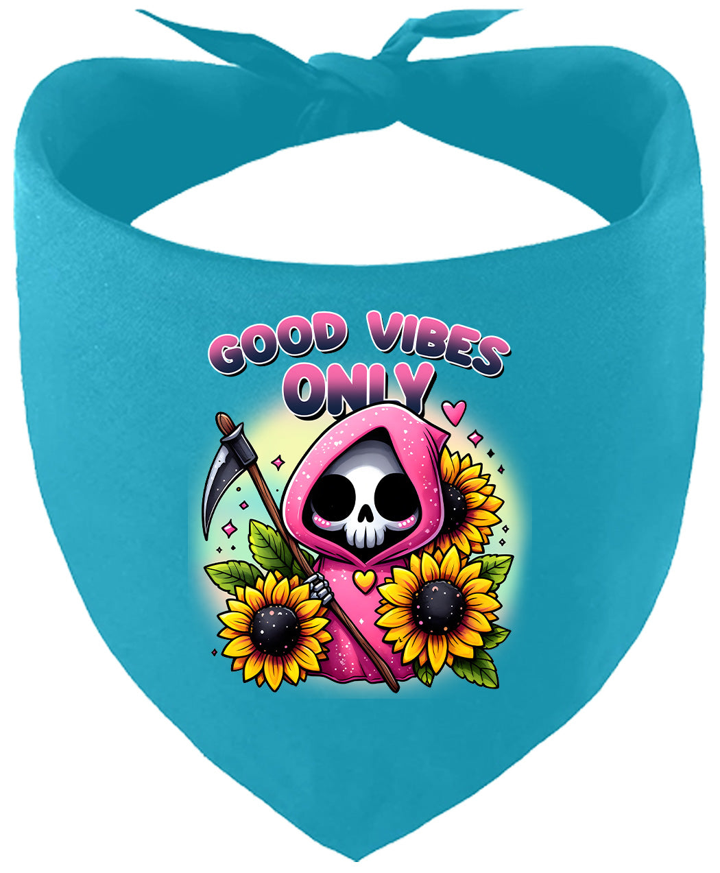 Sunflowers and Scythes Pet Bandana