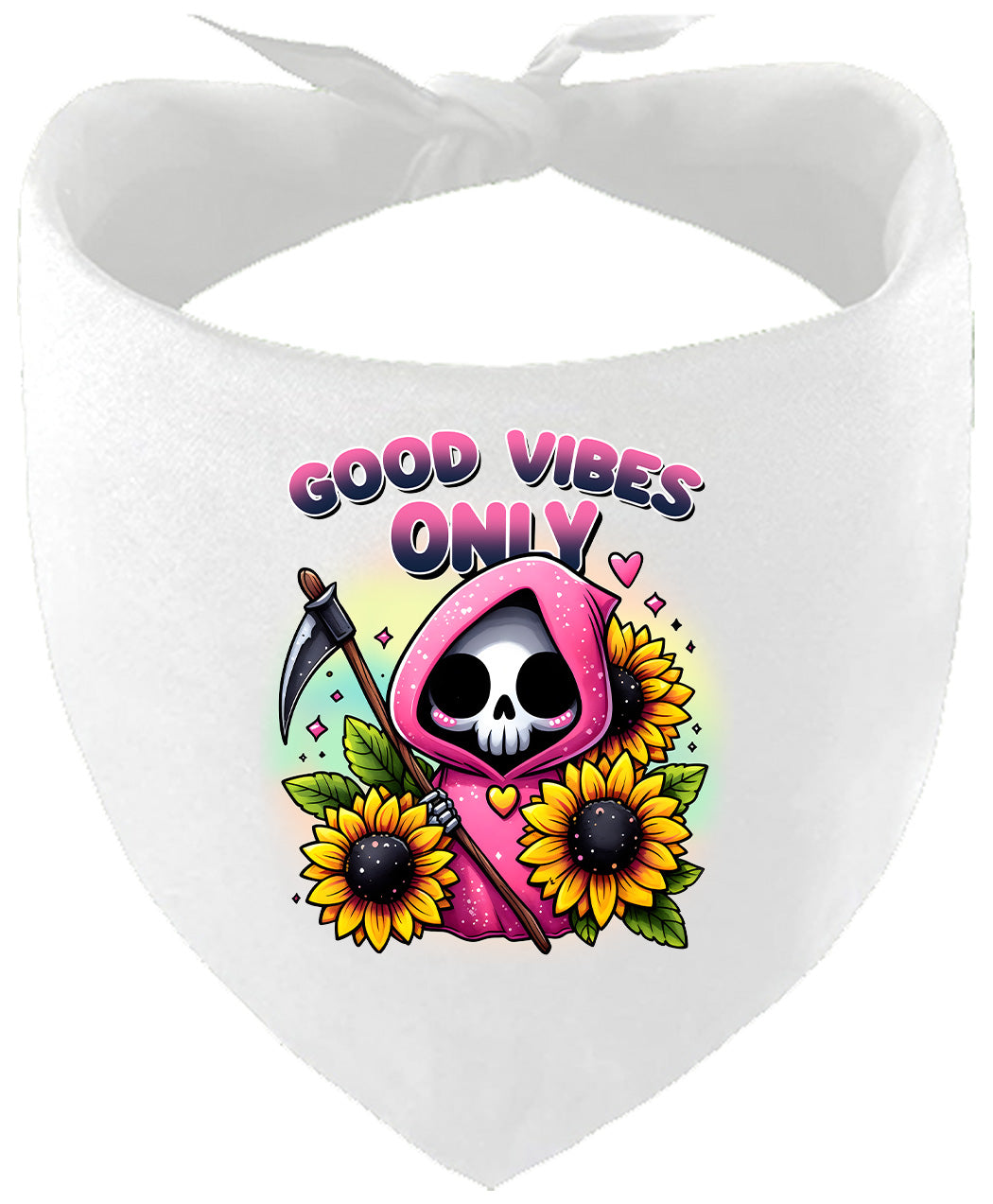 Sunflowers and Scythes Pet Bandana