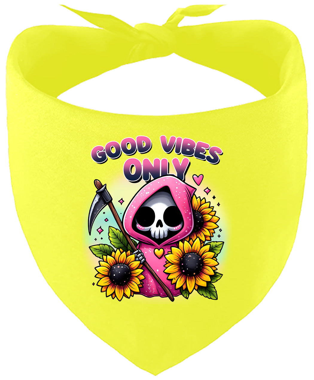 Sunflowers and Scythes Pet Bandana