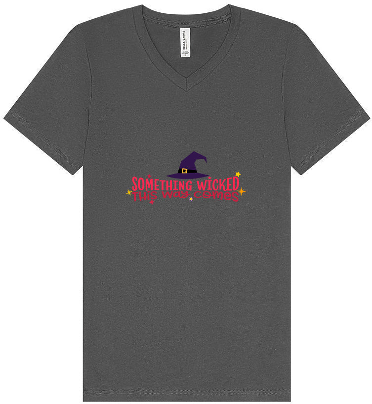 Something Wicked This Way Comes Unisex V-Neck Shirt