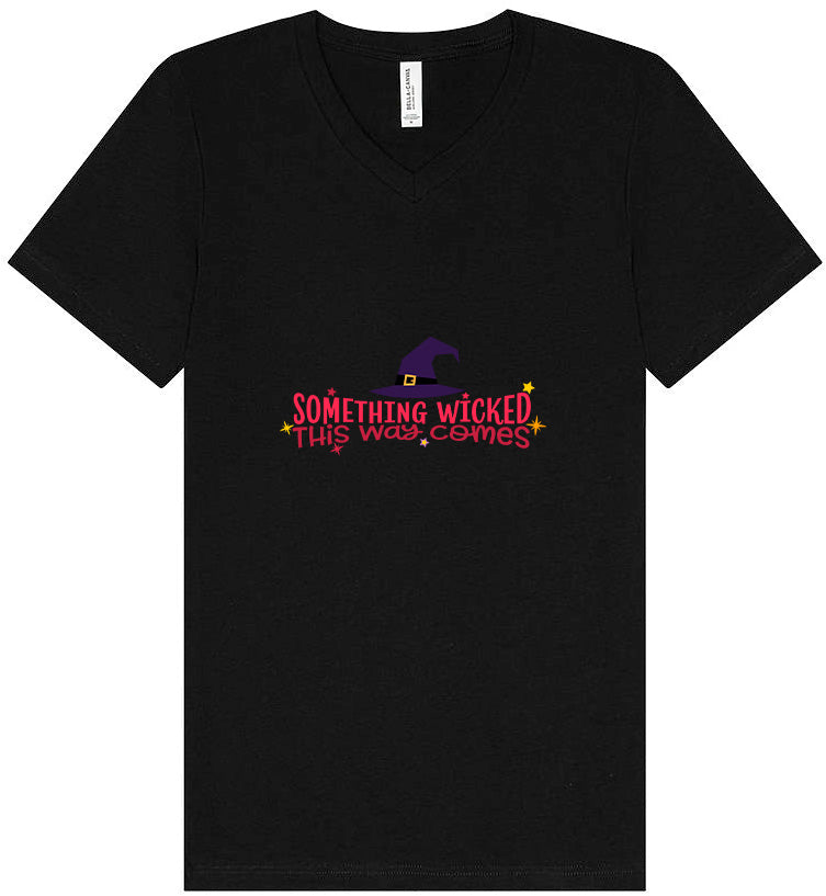Something Wicked This Way Comes Unisex V-Neck Shirt