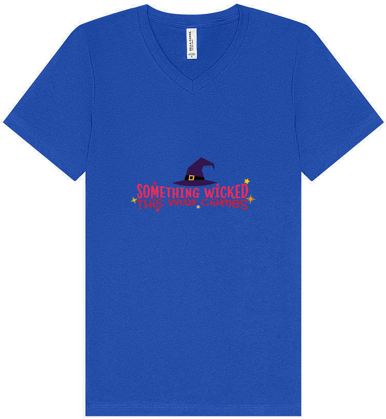 Something Wicked This Way Comes Unisex V-Neck Shirt