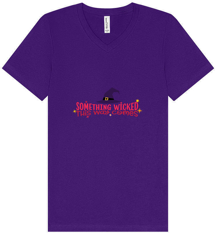 Something Wicked This Way Comes Unisex V-Neck Shirt