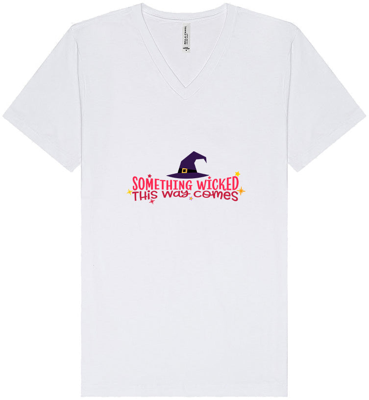 Something Wicked This Way Comes Unisex V-Neck Shirt
