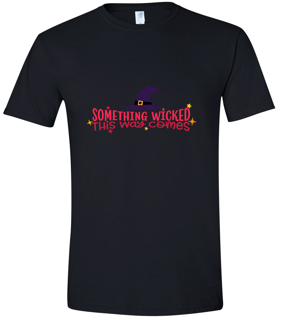 Something Wicked This Way Comes Adult Gildan Soft Shirt
