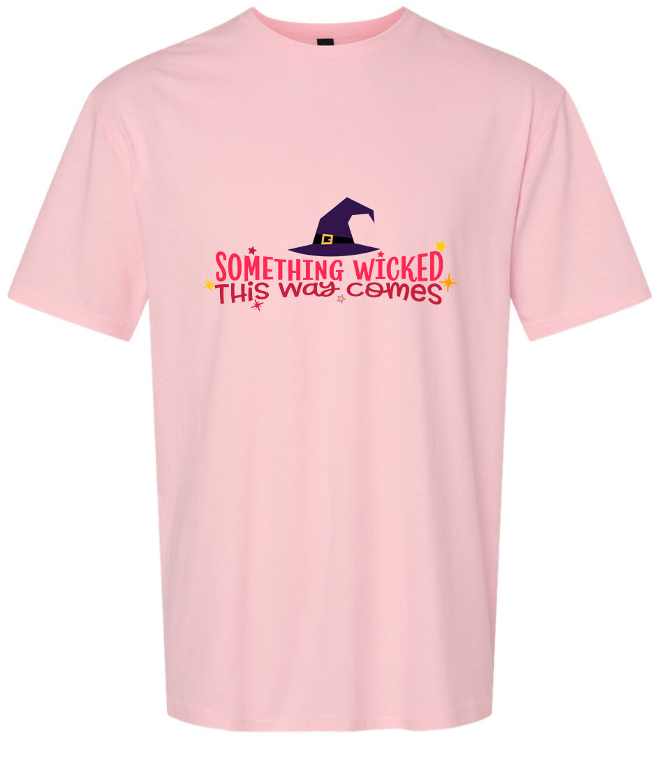 Something Wicked This Way Comes Adult Gildan Soft Shirt