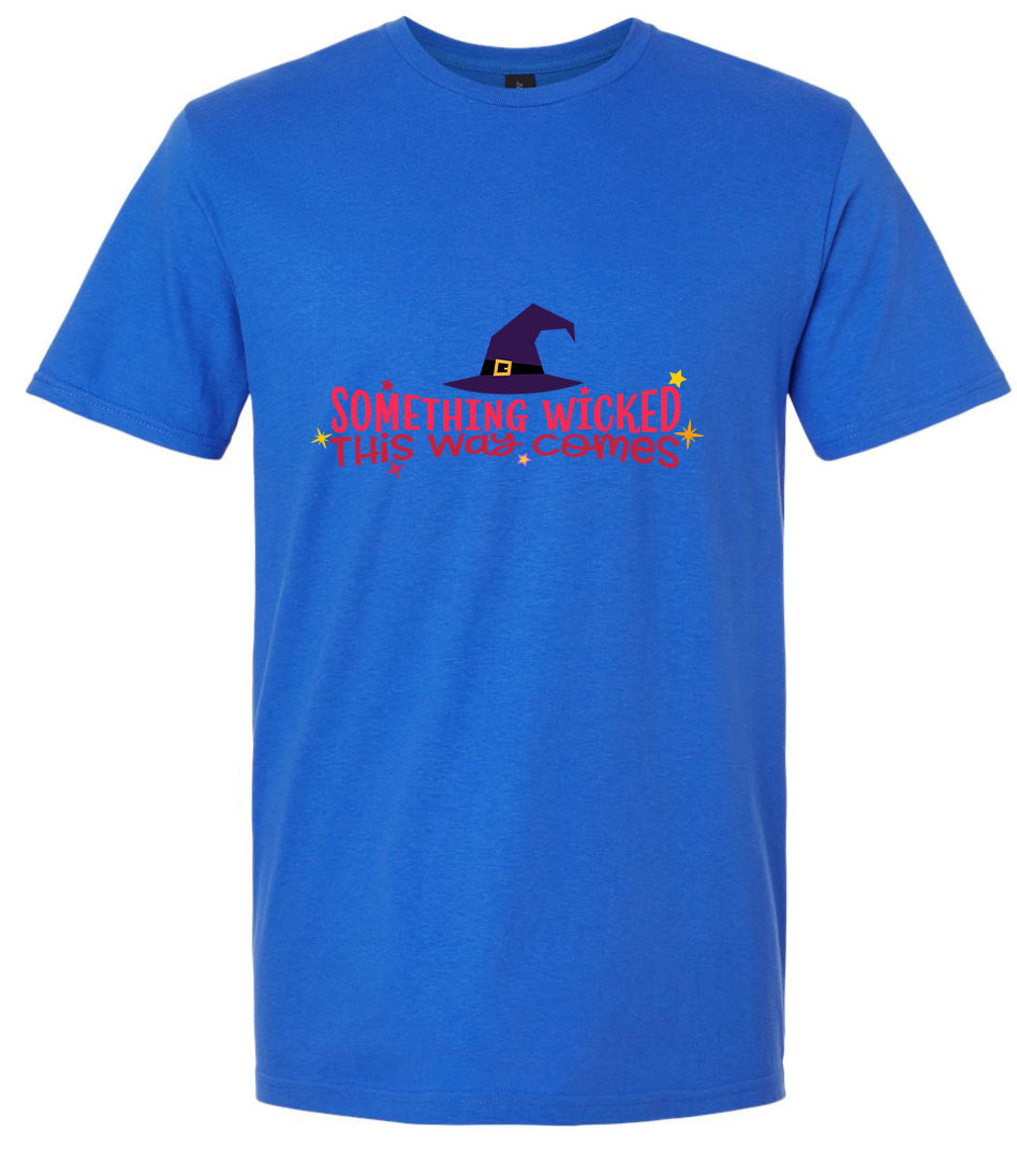 Something Wicked This Way Comes Adult Gildan Soft Shirt