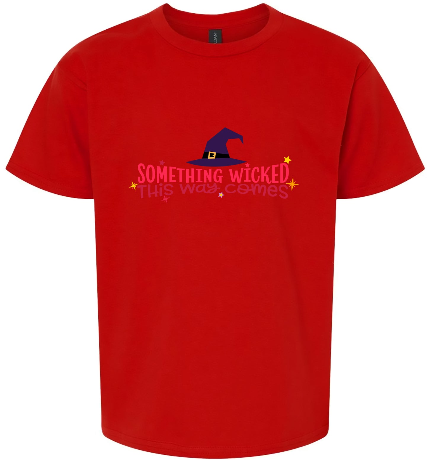 Something Wicked This Way Comes Children's Gildan Soft Shirt