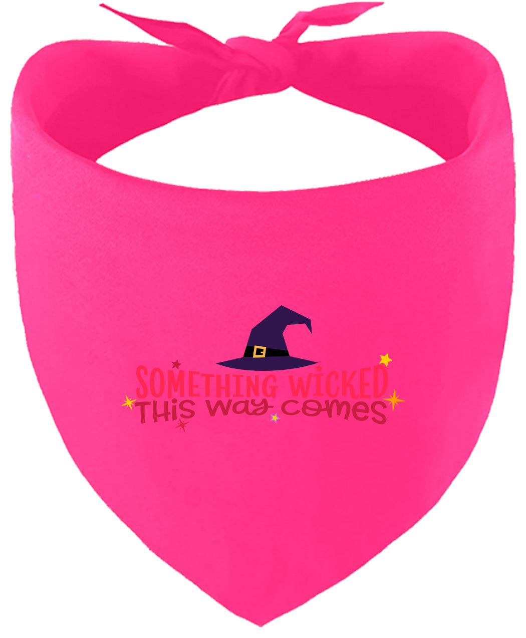 Something Wicked This Way Comes Pet Bandana