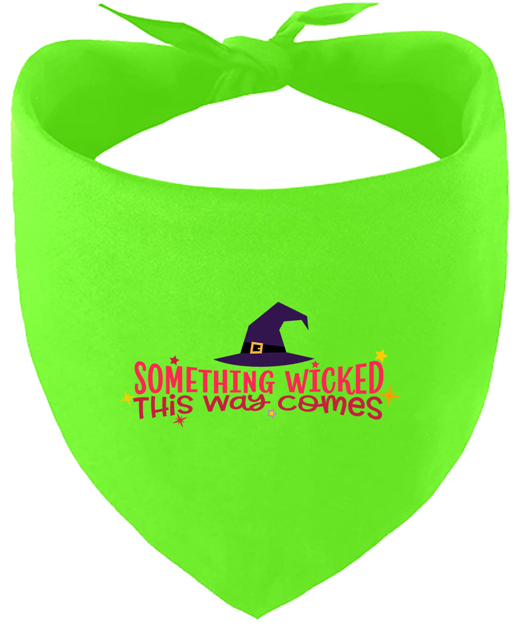 Something Wicked This Way Comes Pet Bandana