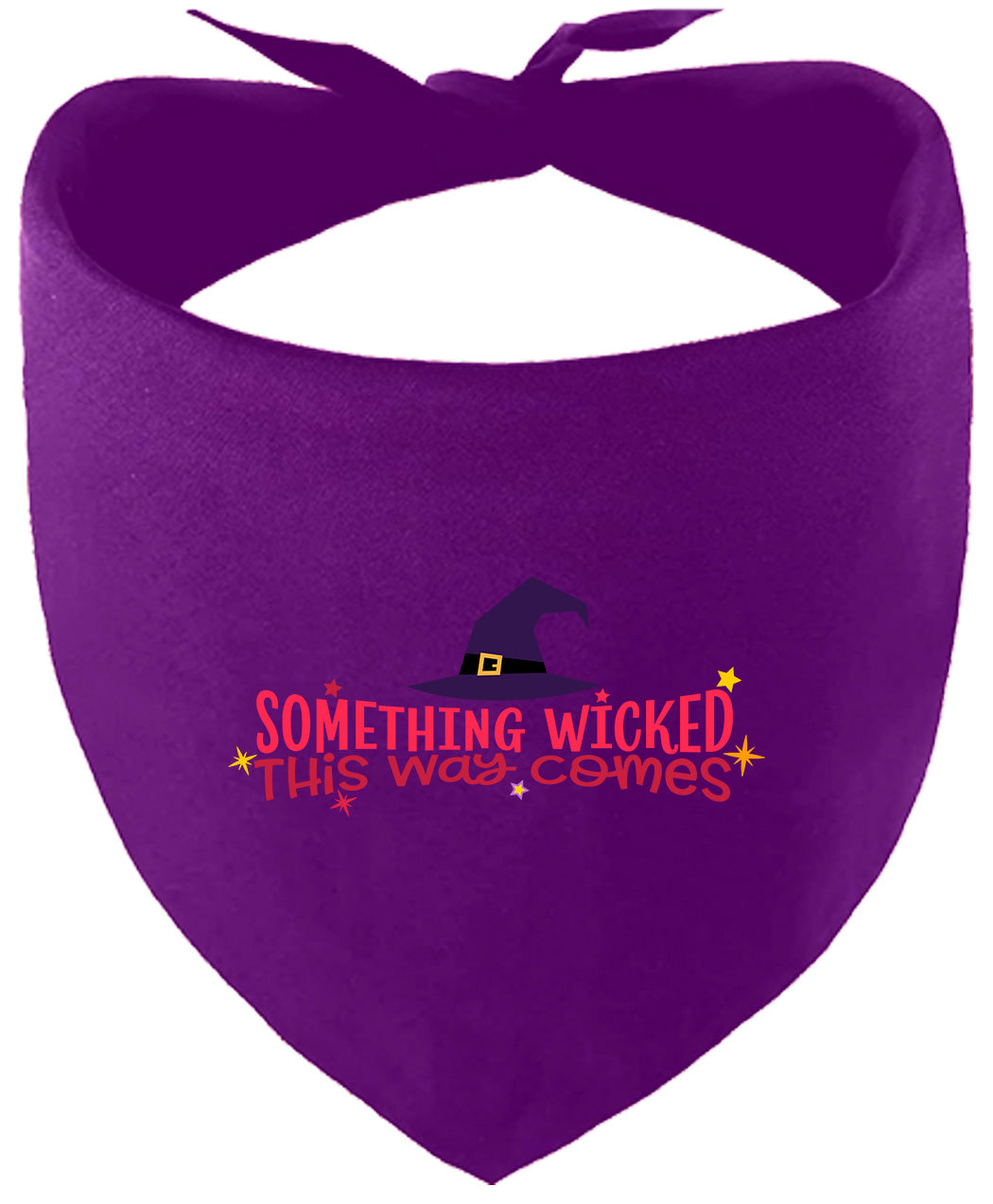 Something Wicked This Way Comes Pet Bandana