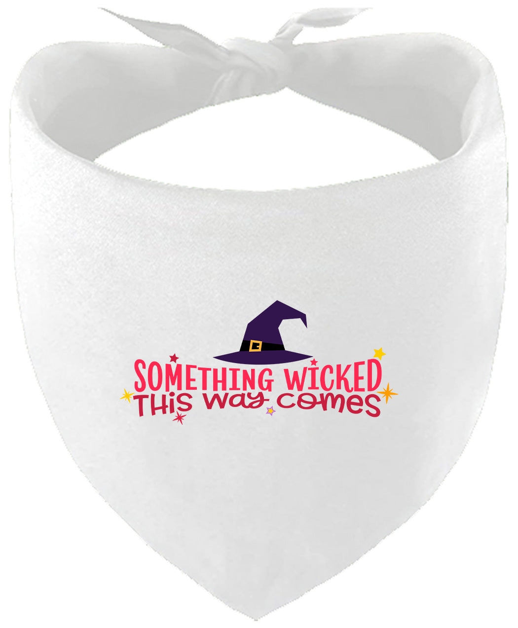 Something Wicked This Way Comes Pet Bandana