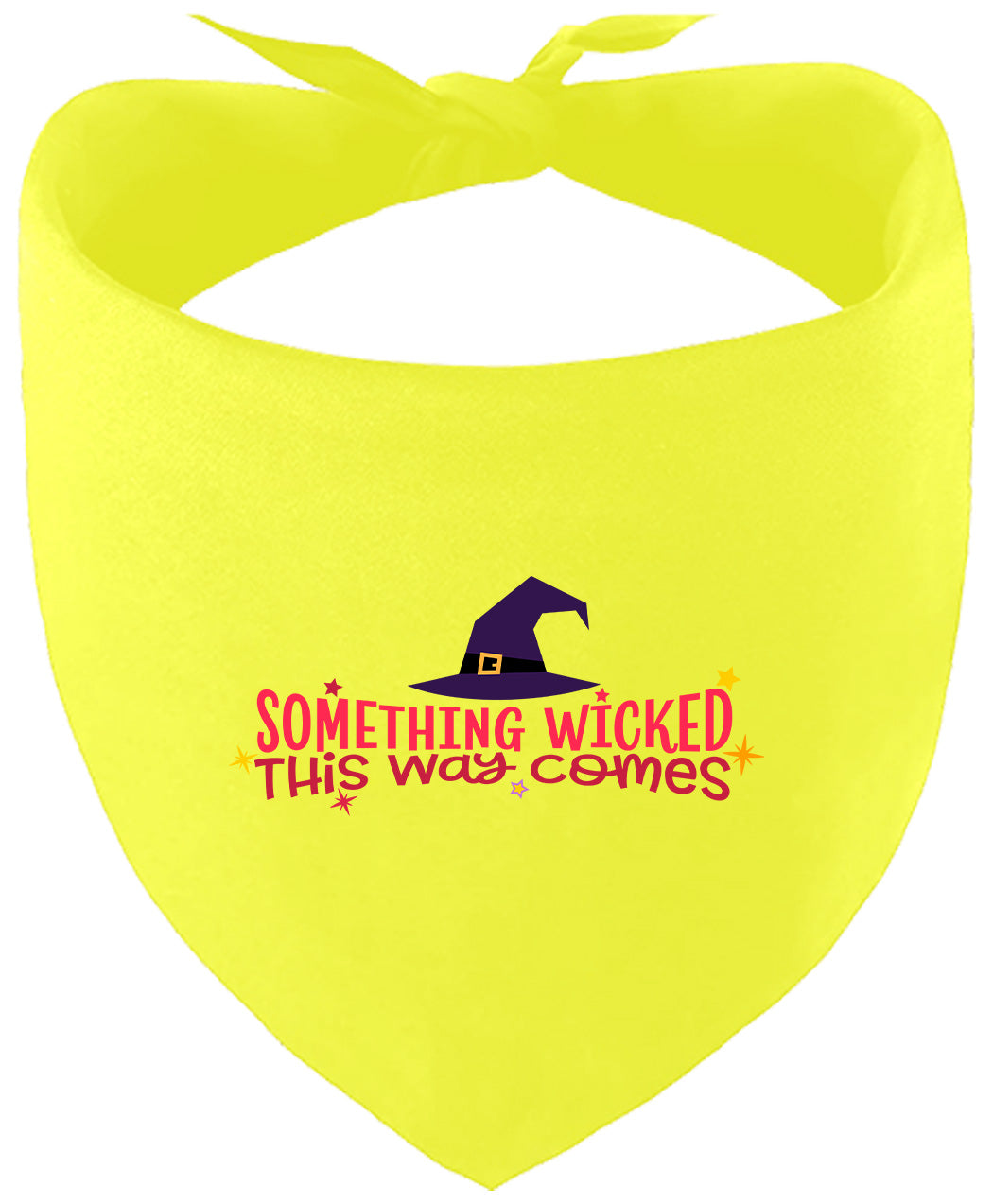 Something Wicked This Way Comes Pet Bandana