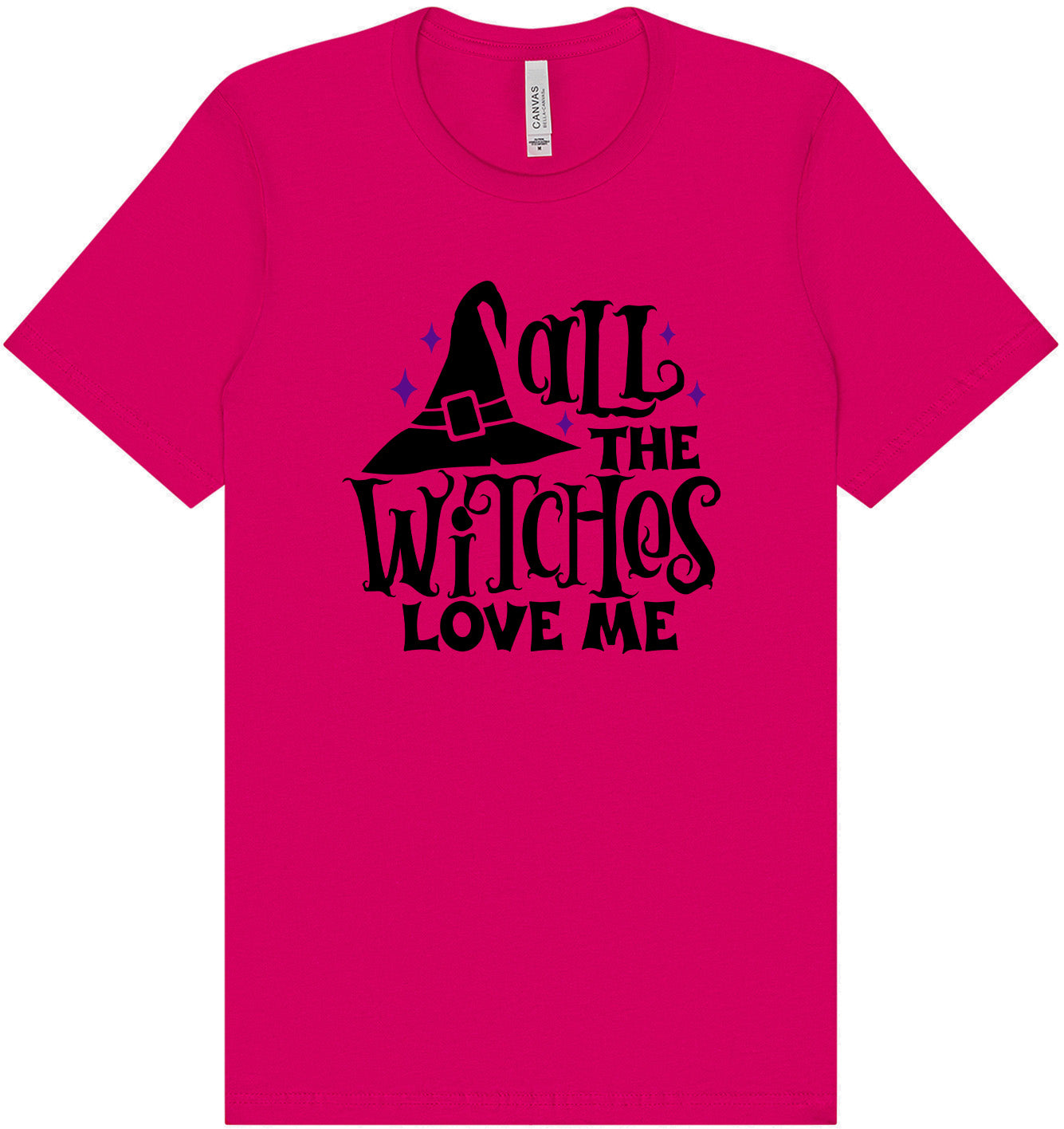 All the Witches Love Me Adult Bella Canvas Shirt