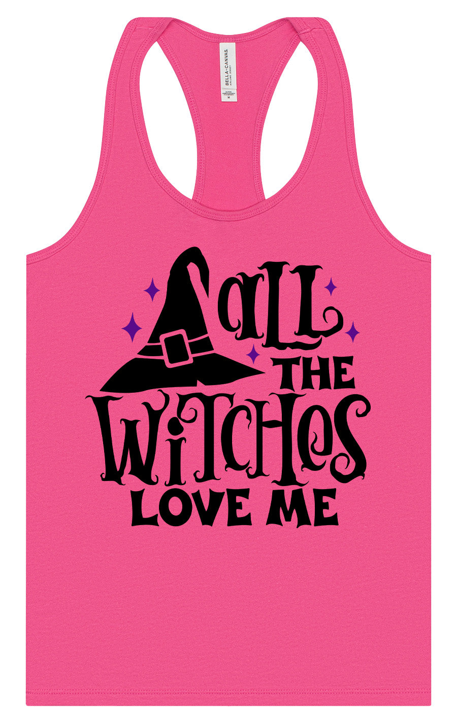 All the Witches Love Me Women's Racerback Tank