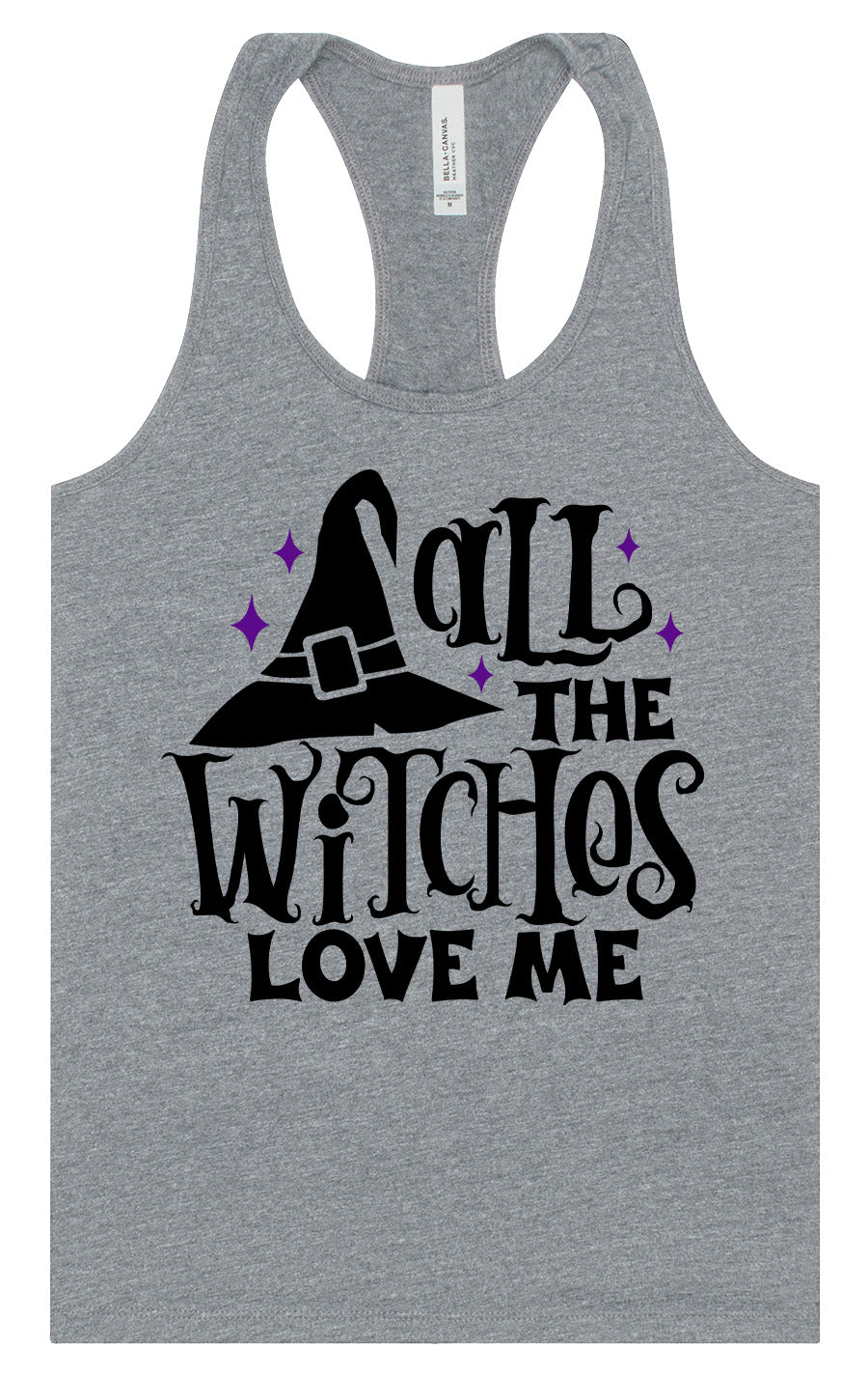 All the Witches Love Me Women's Racerback Tank