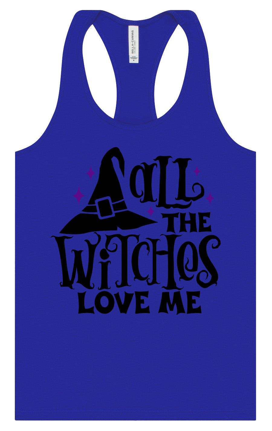 All the Witches Love Me Women's Racerback Tank