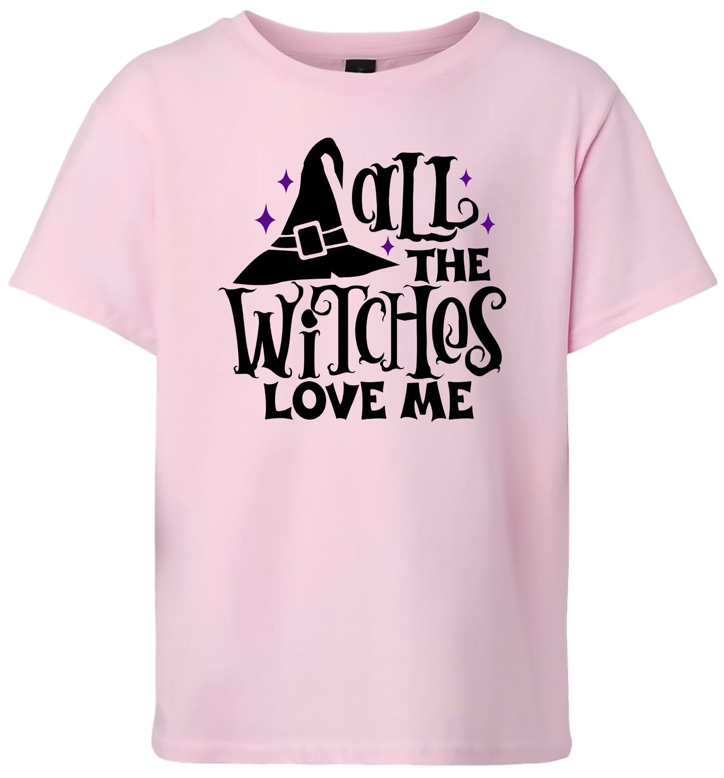 All the Witches Love Me Children's Gildan Soft Shirt