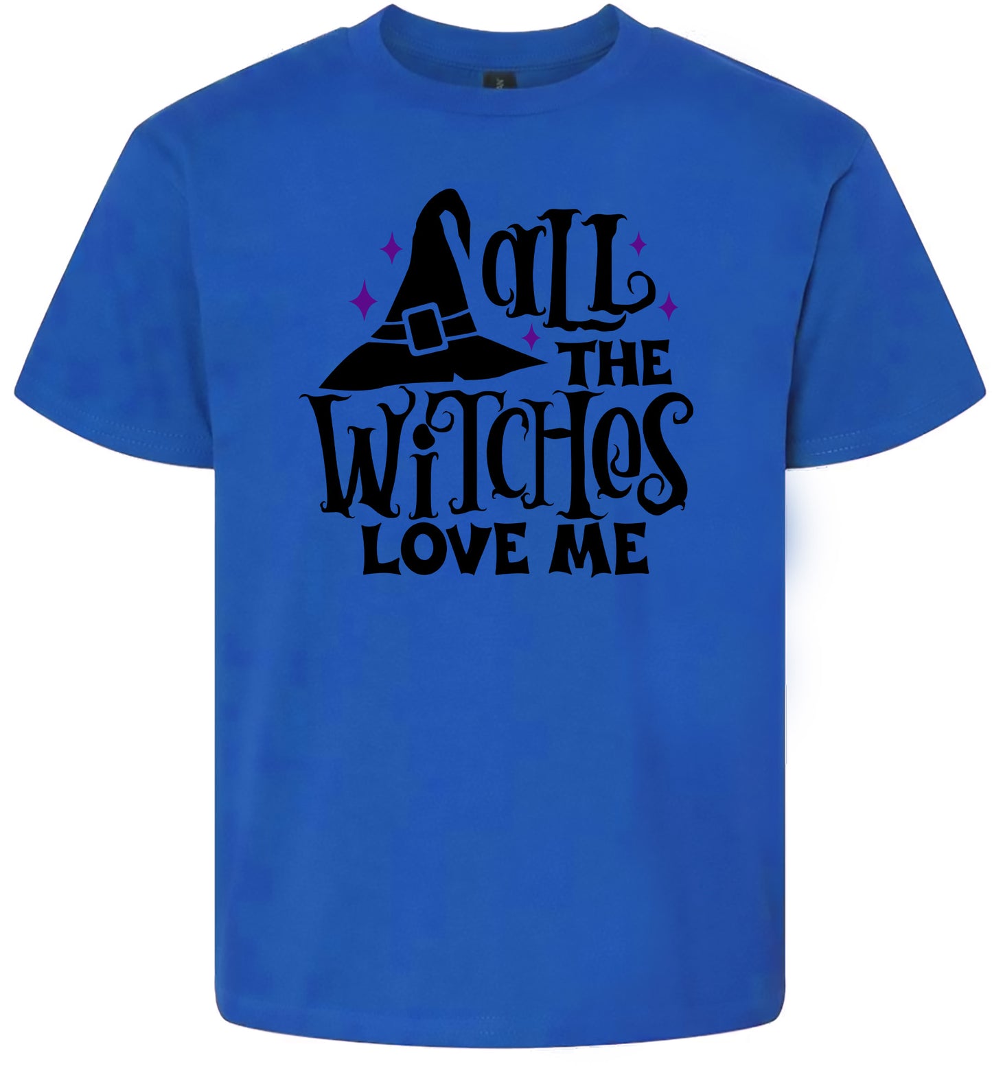 All the Witches Love Me Children's Gildan Soft Shirt