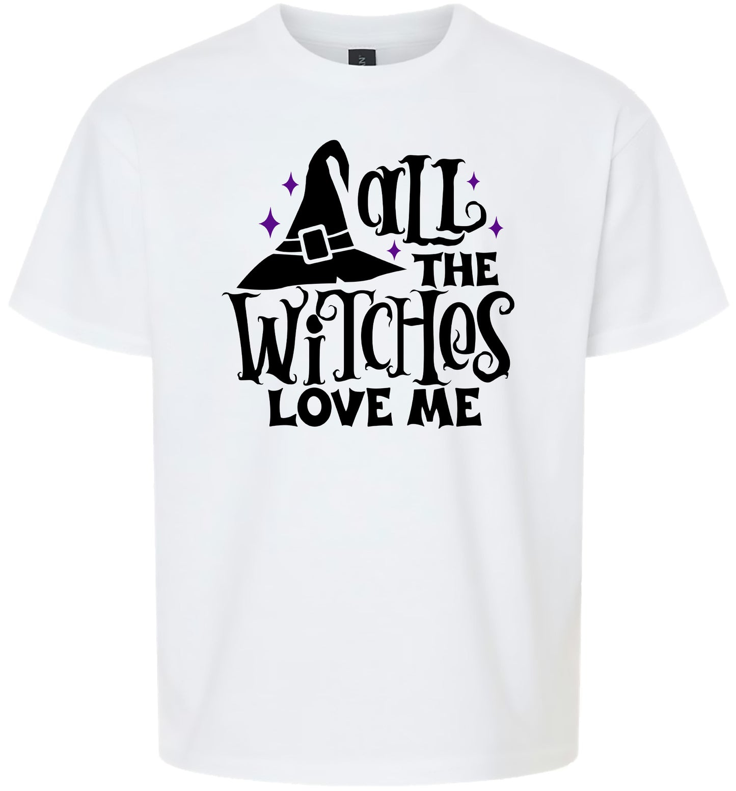 All the Witches Love Me Children's Gildan Soft Shirt