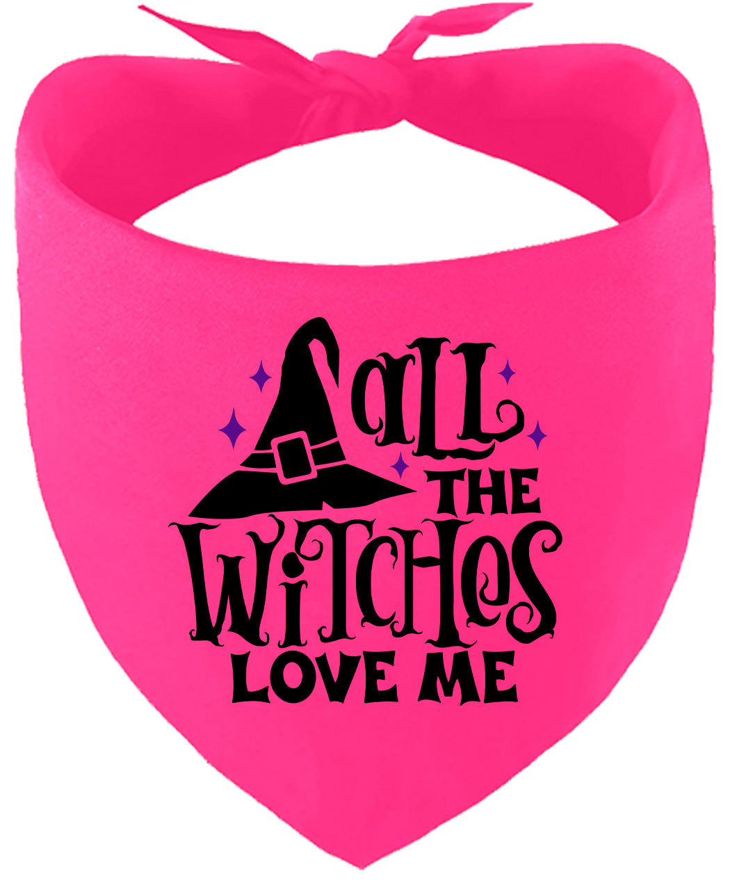 All the Witches Love Me Pet Bandana