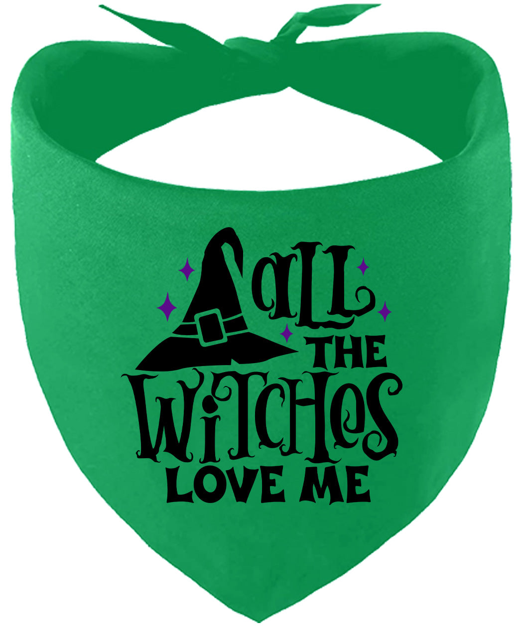 All the Witches Love Me Pet Bandana