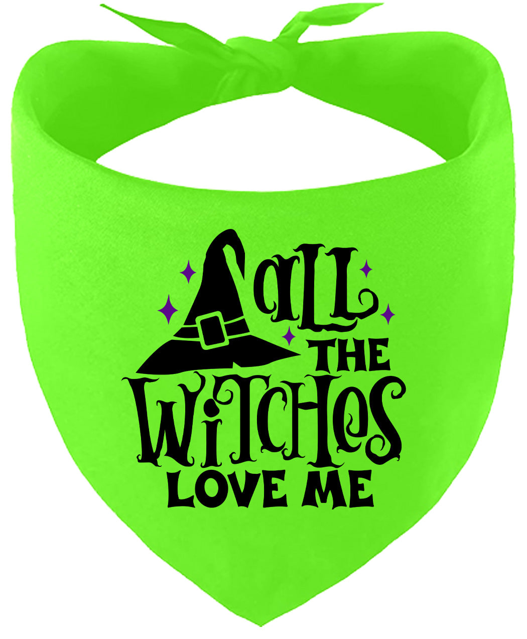 All the Witches Love Me Pet Bandana