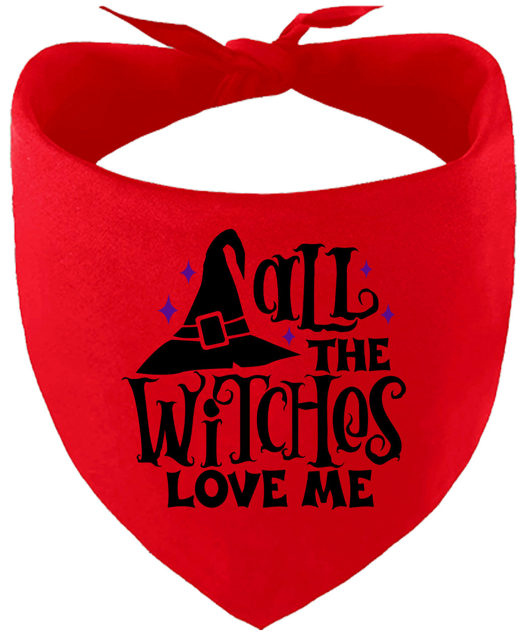 All the Witches Love Me Pet Bandana
