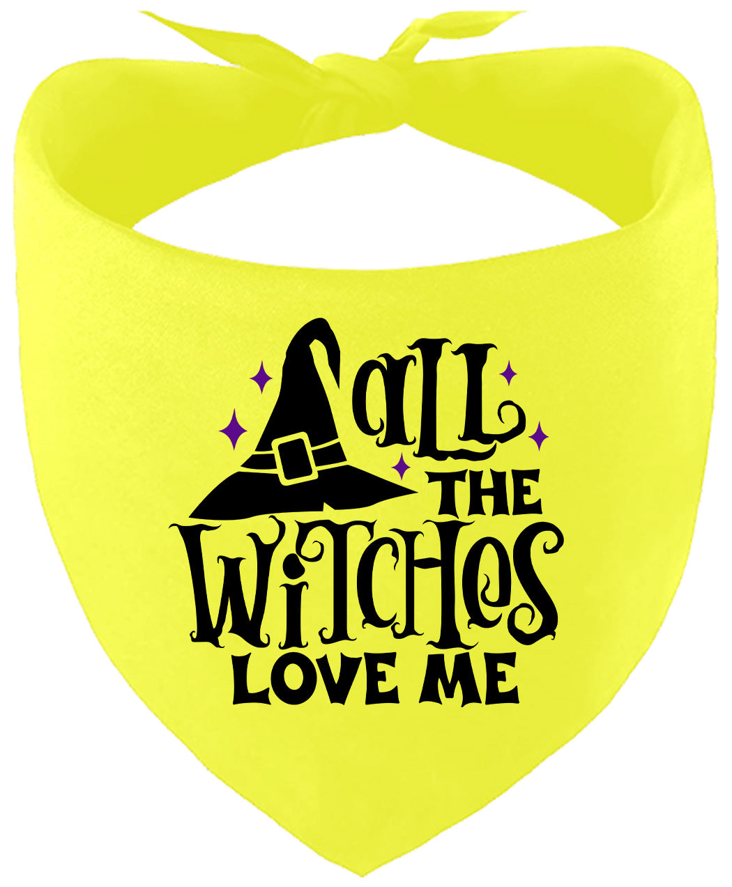 All the Witches Love Me Pet Bandana