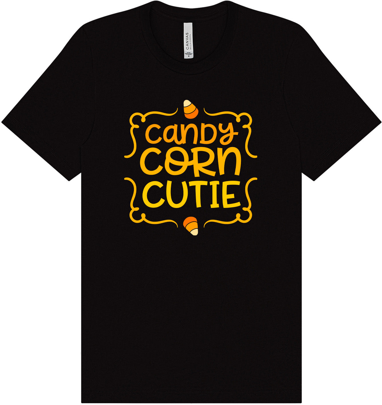 Candy Corn Cutie Adult Bella Canvas Shirt