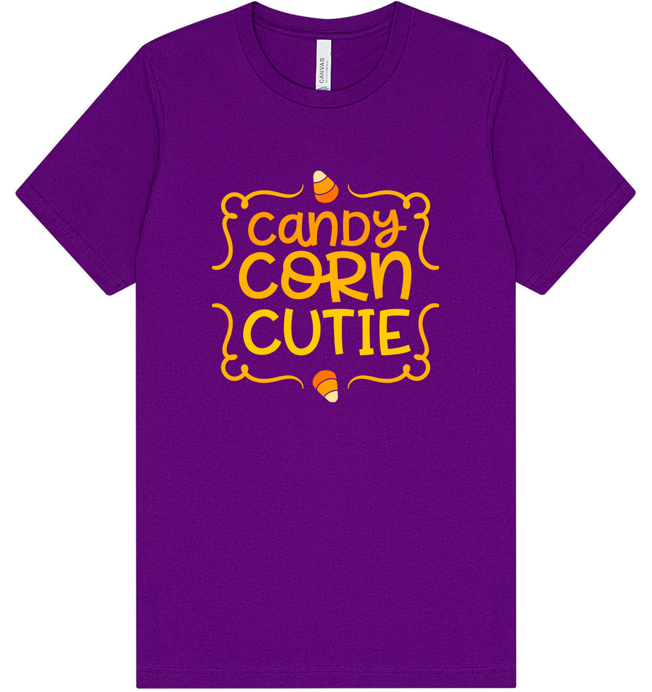 Candy Corn Cutie Adult Bella Canvas Shirt