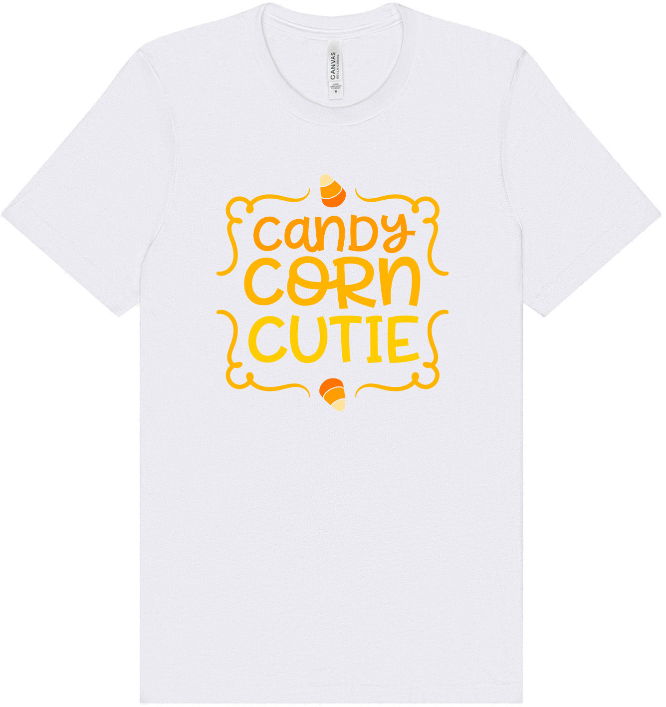 Candy Corn Cutie Adult Bella Canvas Shirt