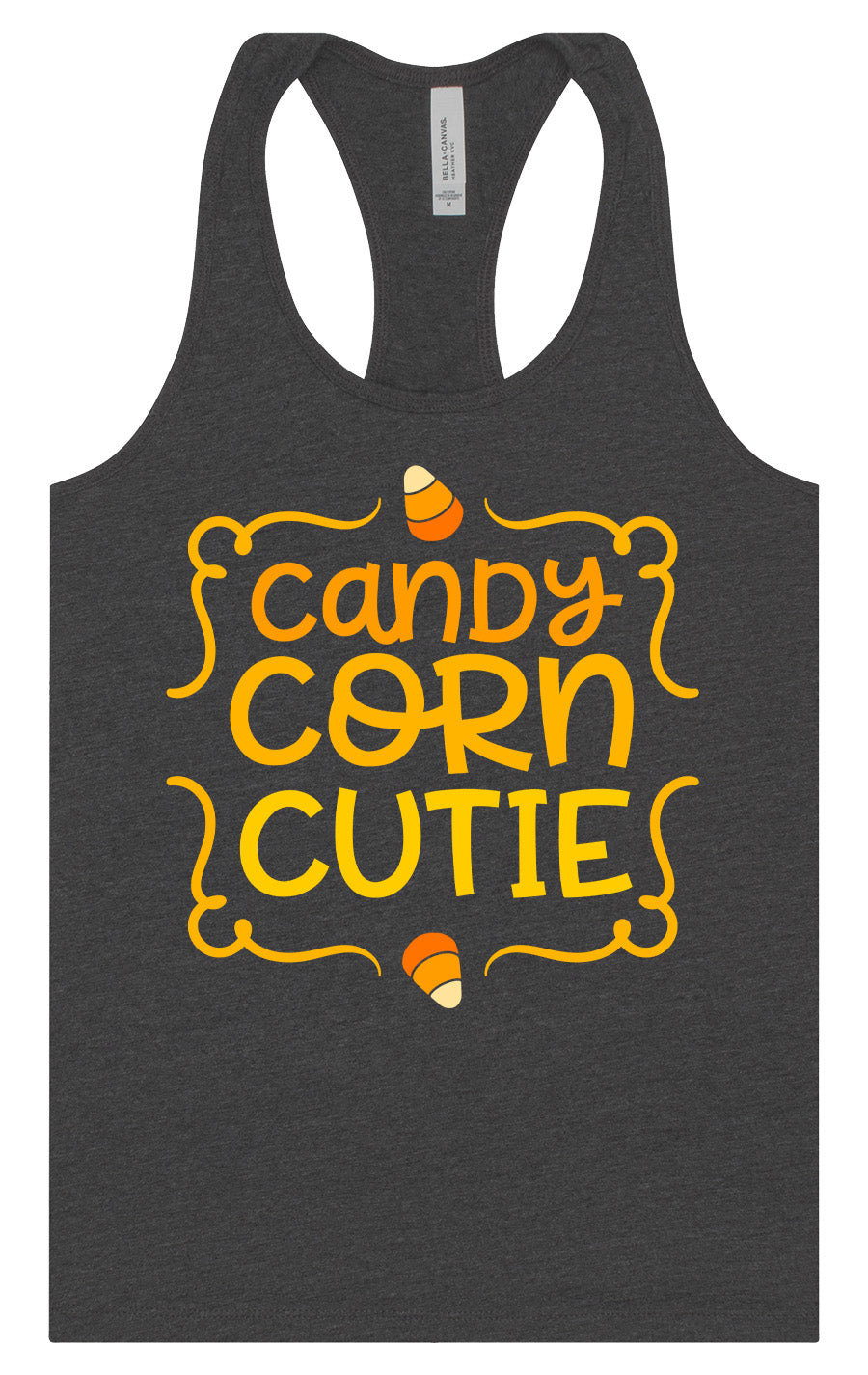Candy Corn Cutie Women's Racerback Tank
