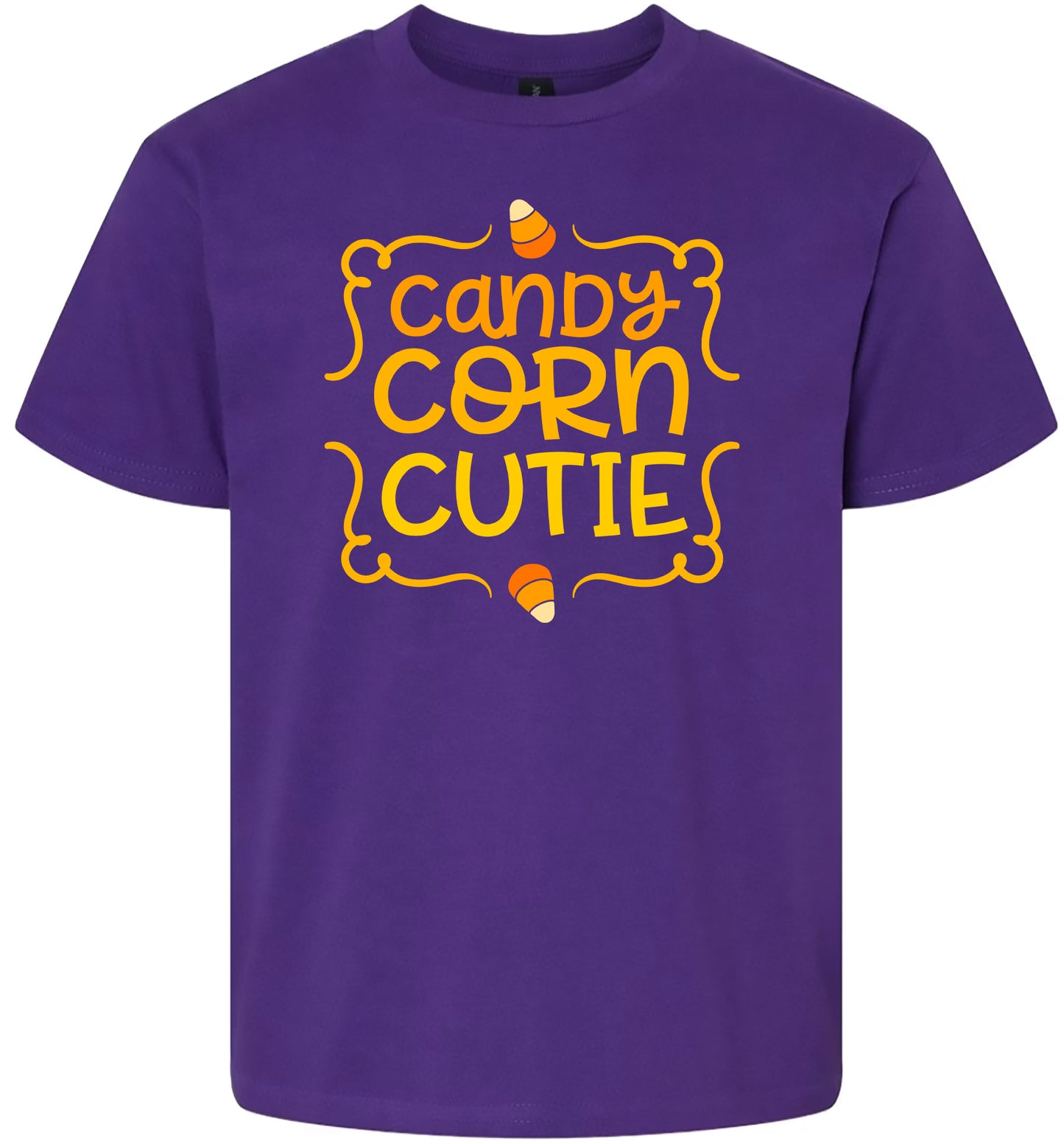 Candy Corn Cutie Children's Gildan Soft Shirt