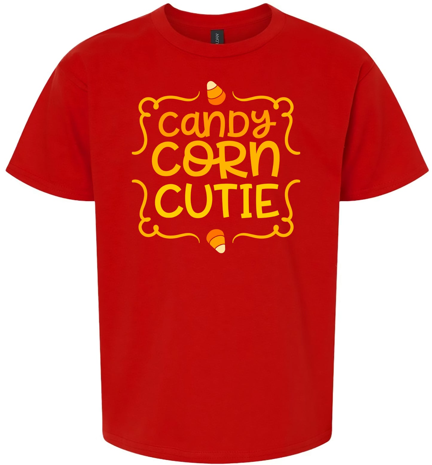 Candy Corn Cutie Children's Gildan Soft Shirt