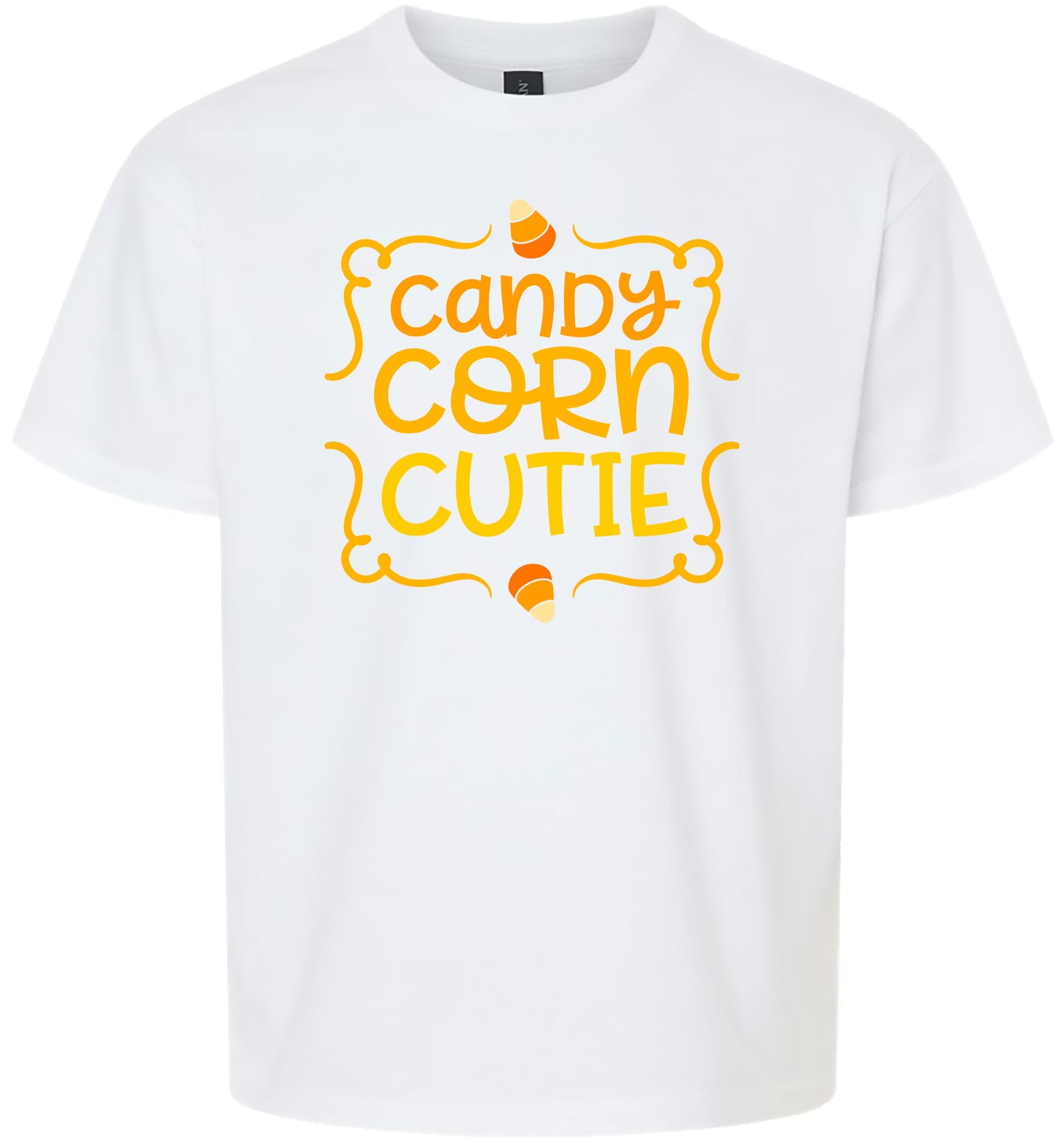 Candy Corn Cutie Children's Gildan Soft Shirt