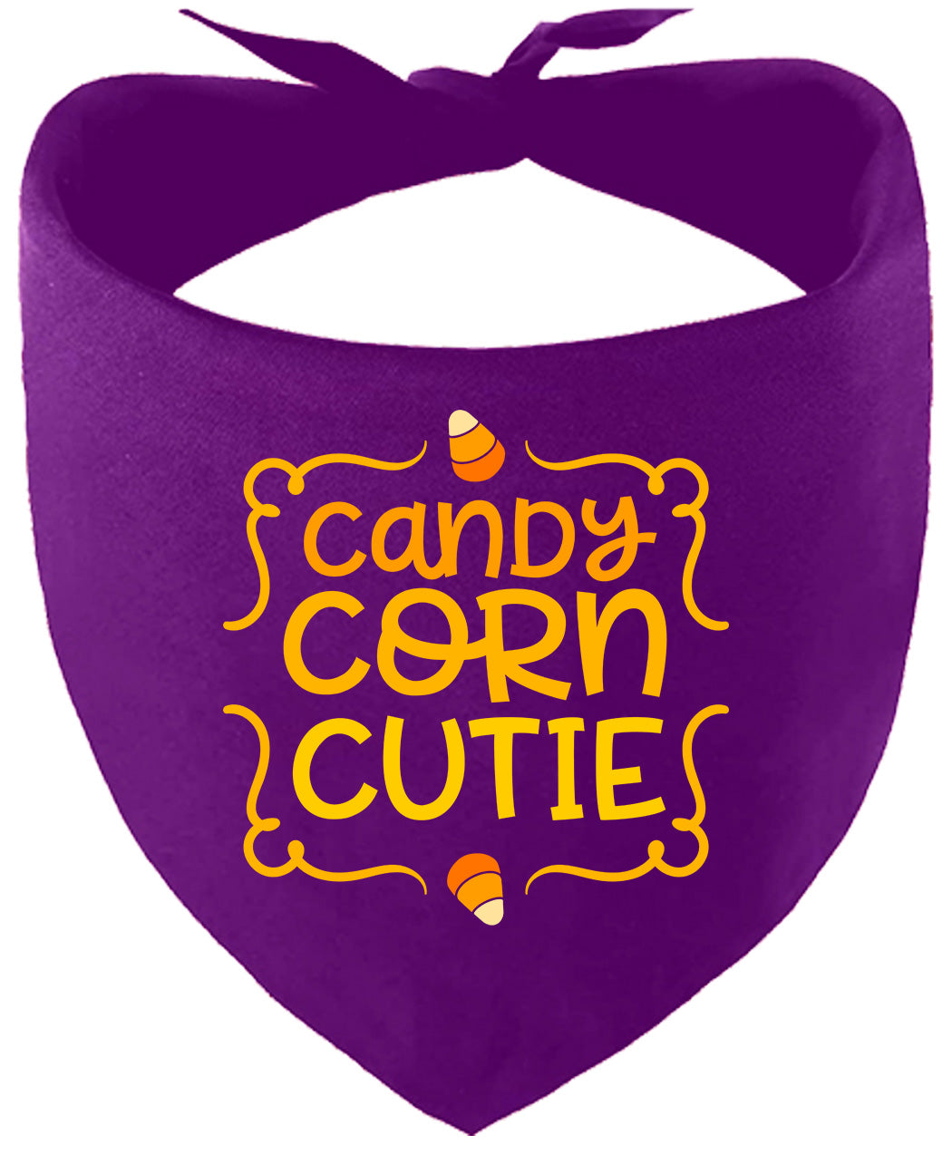 Candy Corn Cutie Pet Bandana