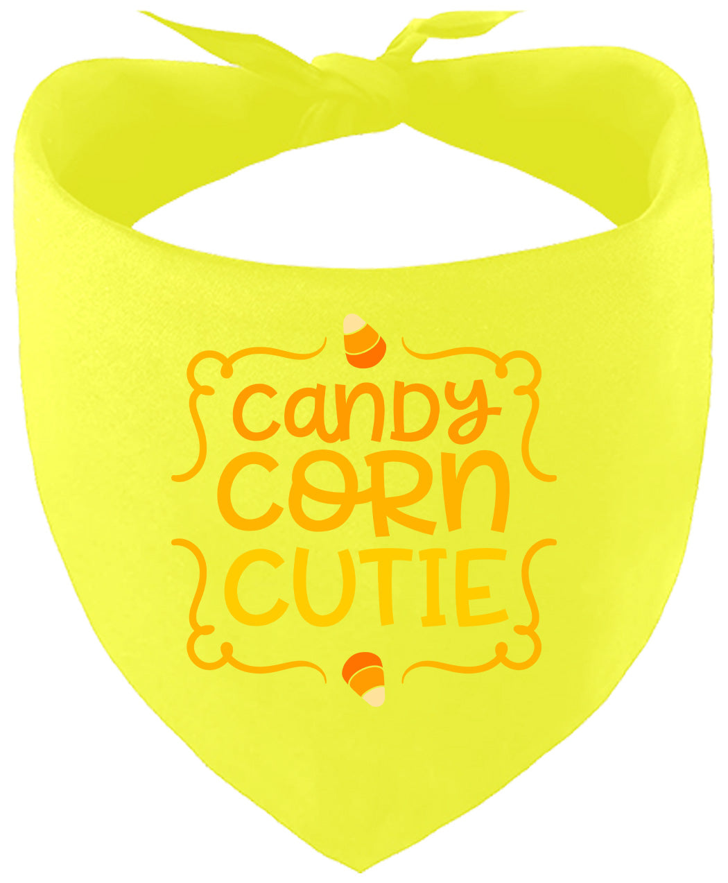 Candy Corn Cutie Pet Bandana