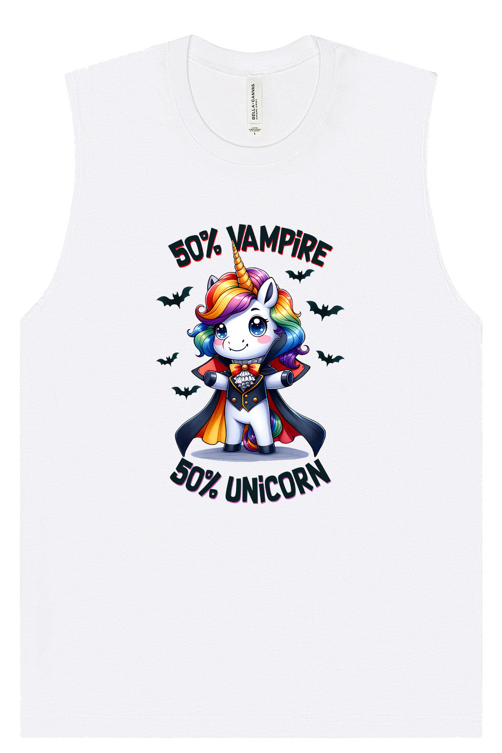 50 Percent Vampire Muscle Tank