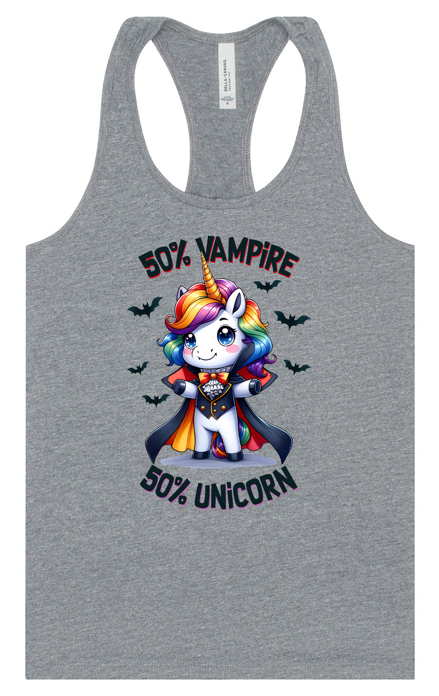 50 Percent Vampire Women's Racerback Tank