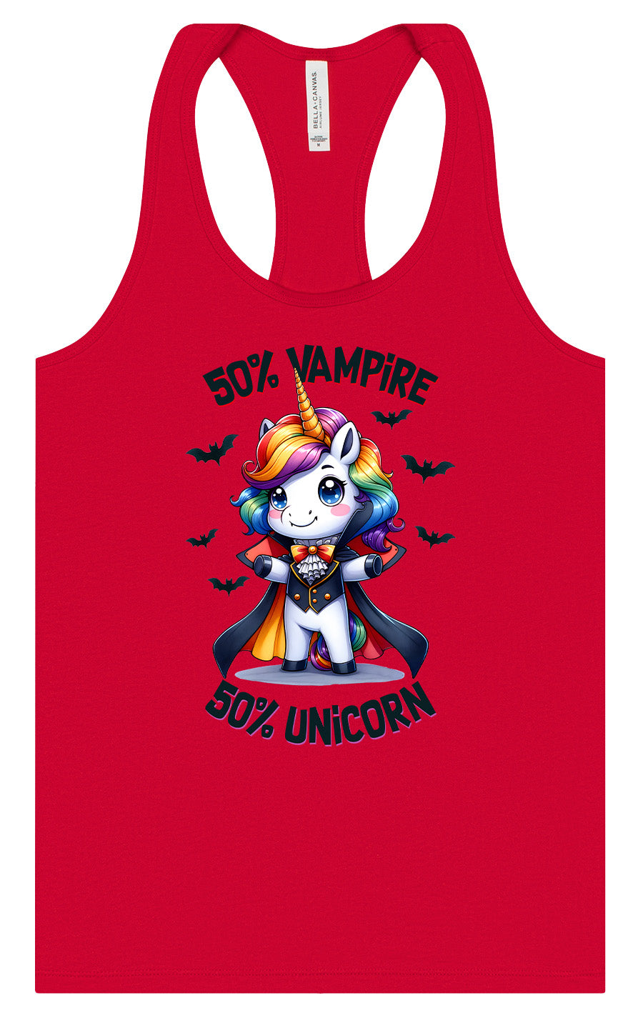 50 Percent Vampire Women's Racerback Tank