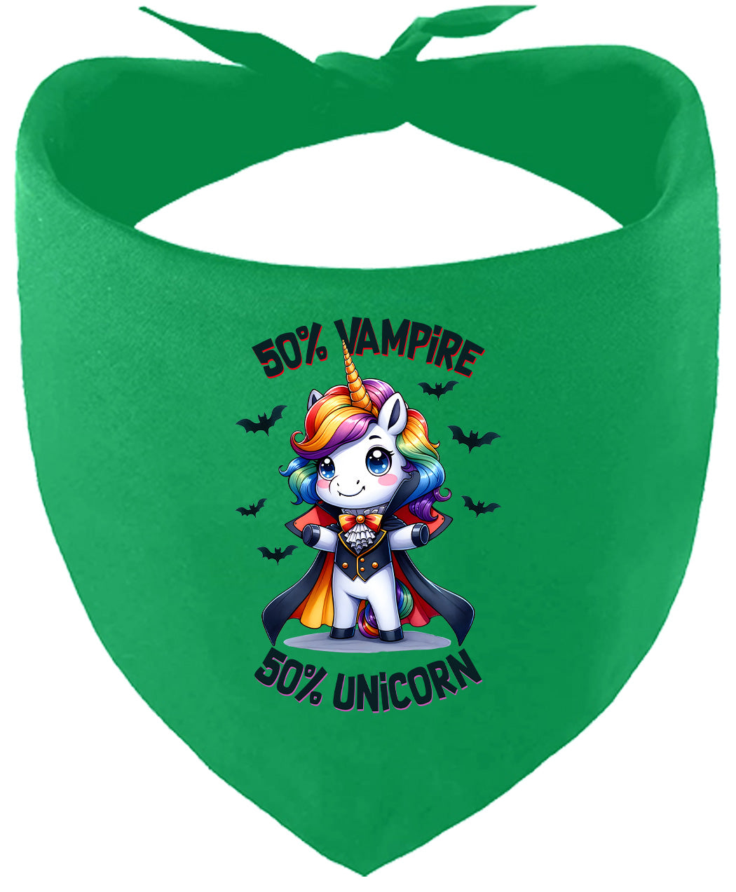 50 Percent Vampire Pet Bandana