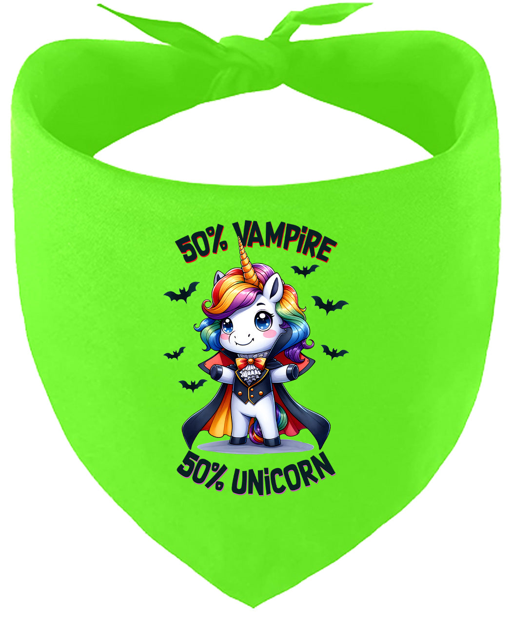 50 Percent Vampire Pet Bandana